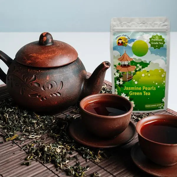 Jasmine Green Tea - Loose Leaf Dragon Girl Tea