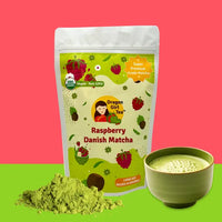 Raspberry Danish Matcha - Large Size Dragon Girl Tea
