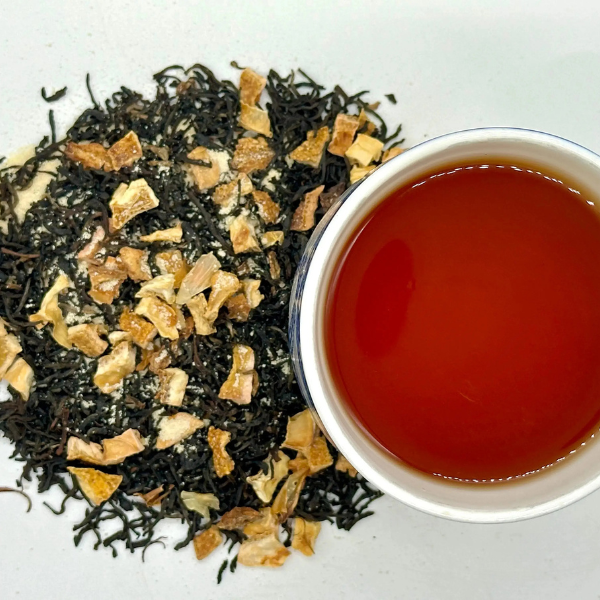 Caramel Lemon Twist Black Tea - Compostable Tea Bags Dragon Girl Tea