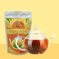 Banana Bloom Green Tea - 6 Blooming Tea Balls Dragon Girl Tea