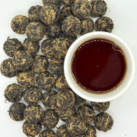 Black Dragon Pearls Black Tea - Loose Leaf Dragon Girl Tea