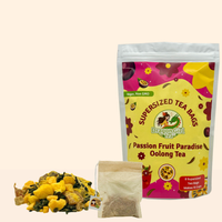 Passion Fruit Paradise Oolong Tea - Compostable Tea Bags