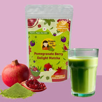 Pomegranate Berry Delight Matcha - Large Size