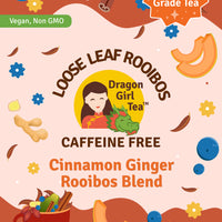 Cinnamon Ginger Rooibos - Loose Leaf - Caffeine Free 2025