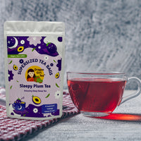Sleepy Plum Tea - Herbal Tea - Compostable Tea Bags 2025