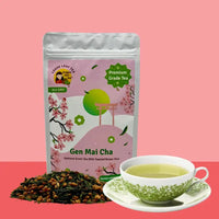 Genmaicha Green Tea - Loose Leaf Dragon Girl Tea