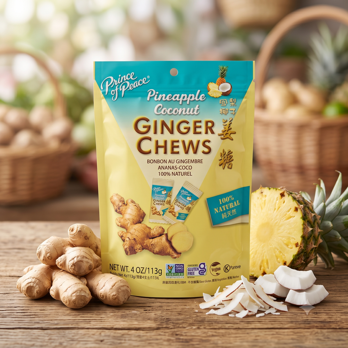 Ginger Chews Dragon Girl Tea