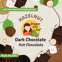 Vegan Hazelnut Dark Chocolate Hot Chocolate