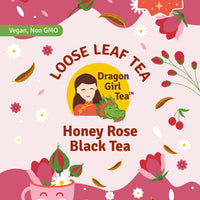Honey Rose Black Tea - Loose Leaf