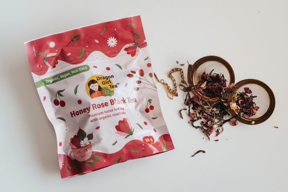 Honey Rose Black Tea - Loose Leaf