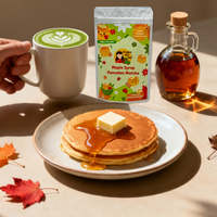 Maple Syrup Pancakes Matcha - Large Size