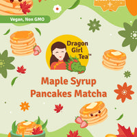 Maple Syrup Pancakes Matcha - Large Size