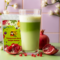 Pomegranate Berry Delight Matcha - Large Size