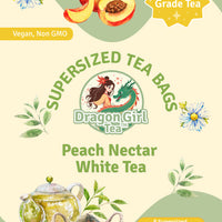 Peach Nectar White Tea - Compostable Tea Bags