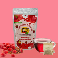 Raspberry Rooibos Blend - Herbal Tea - Compostable Tea Bags