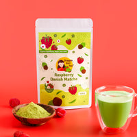 Raspberry Danish Matcha - Large Size 2025