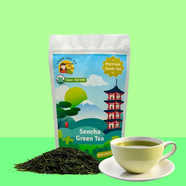 GreenTea様 organic kagoshima sencha loose leaf green tea – The Elegant
