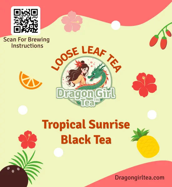Tropical Sunrise Black Tea Taster Dragon Girl Tea