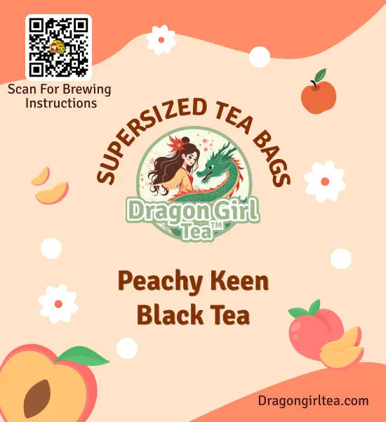Peachy Keen Black Tea Taster Dragon Girl Tea