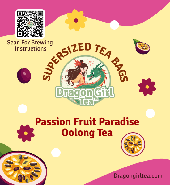 Passion Fruit Paradise Oolong Tea Taster Dragon Girl Tea