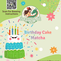 Birthday Cake Matcha - Large Size Dragon Girl Tea