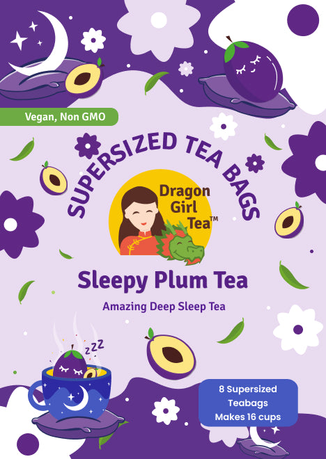 Sleepy Plum Tea - Compostable Tea Bags - Caffeine Free 2025