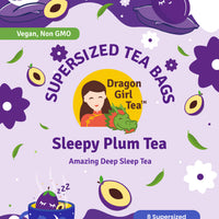 Sleepy Plum Tea - Compostable Tea Bags - Caffeine Free 2025