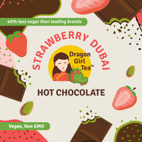 Vegan Strawberry Dubai Hot Chocolate