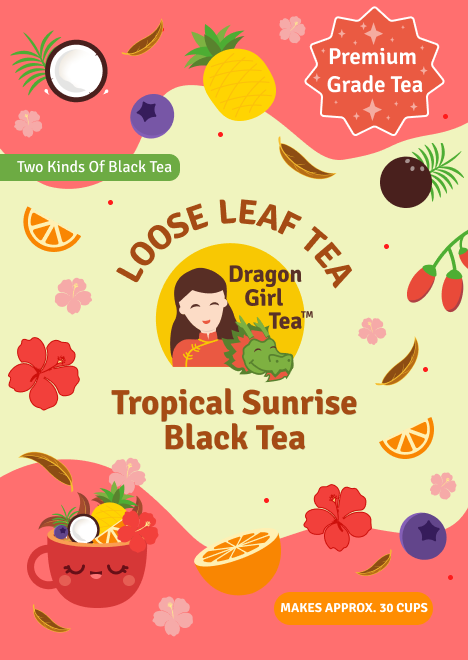 Tropical Sunrise Black Tea - Loose Leaf