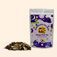 Sleepy Plum Tea - Herbal Tea - Compostable Tea Bags 2025