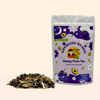 Sleepy Plum Tea - Herbal Tea - Compostable Tea Bags 2025 Dragon Girl Tea