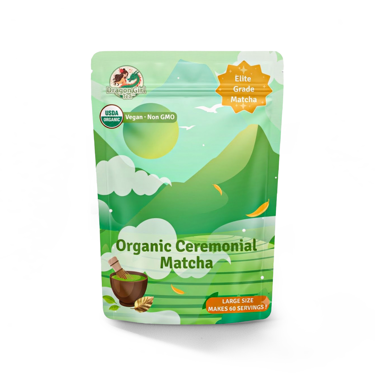 Ceremonial-Grade Matcha Dragon Girl Tea