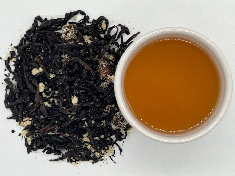 Dragon Tea Girl Organic Hazelnut Cookie Tea with Compostable Tea Bags