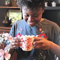 Tea and Cookies Box w/ Flower Power Mint Tea - Herbal Tea - Compostable Tea Bags Dragon Girl Tea