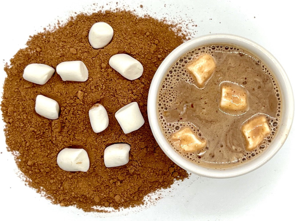 Vegan Hazelnut Dark Chocolate Hot Chocolate
