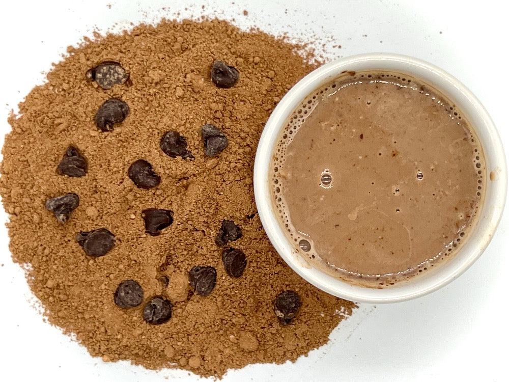 Vegan Mint Chocolate Dark Chocolate Hot Chocolate