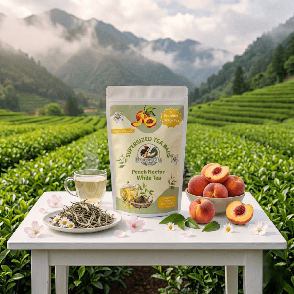 Peach Nectar White Tea - Compostable Tea Bags