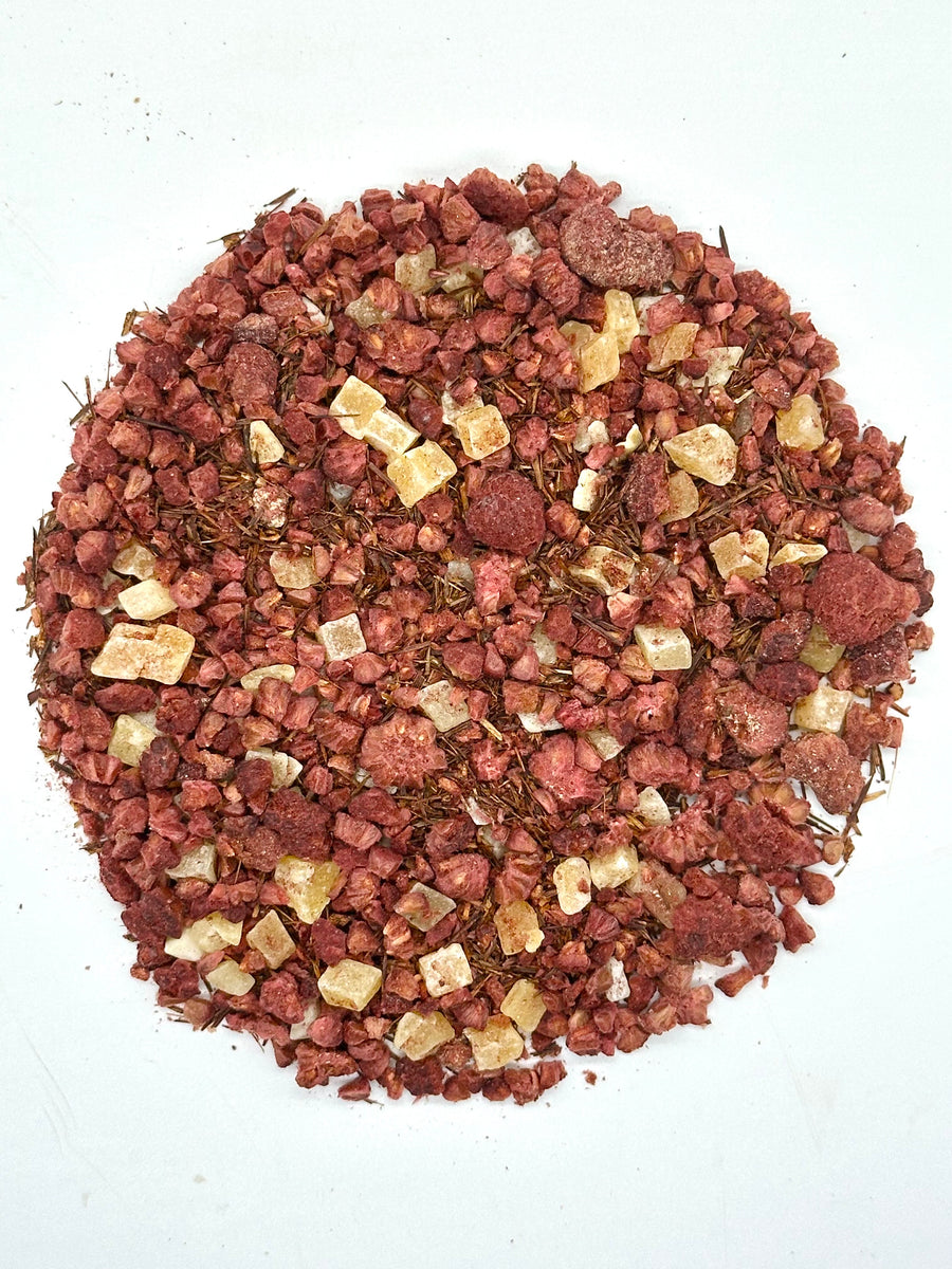 Raspberry Rooibos Blend - Compostable Tea Bags - Caffeine Free