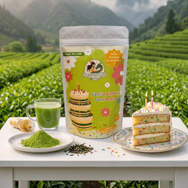 Vanilla Birthday Cake Matcha - Large Size