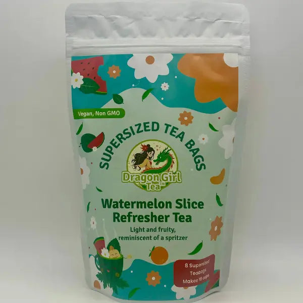 Watermelon Slice Refresher Tea - Compostable Tea Bags