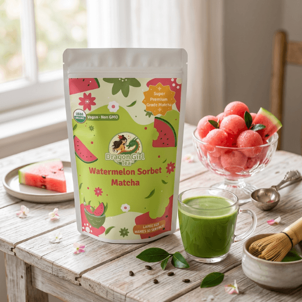 Watermelon Sorbet Matcha - Large Size Dragon Girl Tea