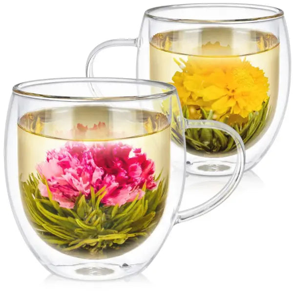 Discover Lychee Sunrise Green Tea: 6 Blooming Tea Balls – Dragon