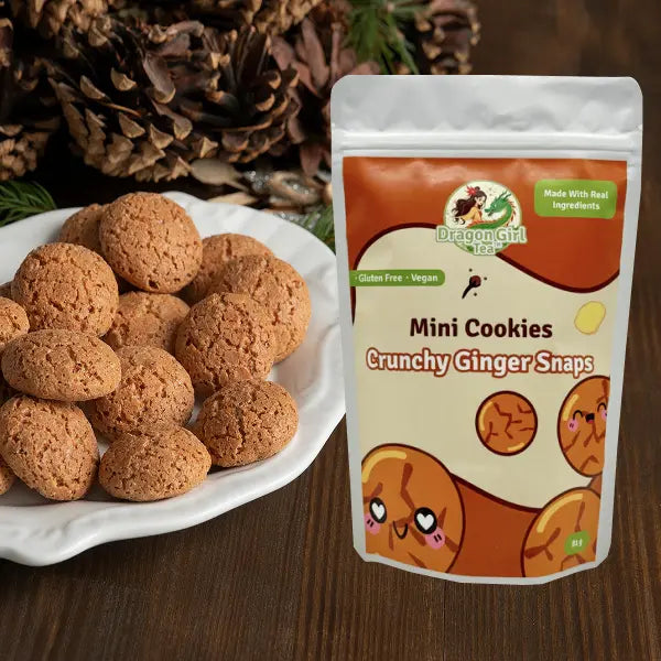Mini Ginger Snap Cookies
