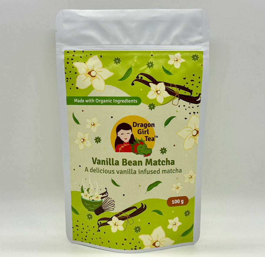 Vanilla Bean Matcha (Organic) - Large Size