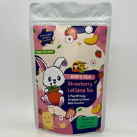 Strawberry Lollipop - Kid's Tea - Caffeine Free - Compostable Tea Bags
