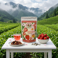 Strawberry Nectar Herbal Tisane - Compostable Tea Bags Dragon Girl Tea