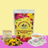 Passion Fruit Paradise Oolong Tea - Compostable Tea Bags