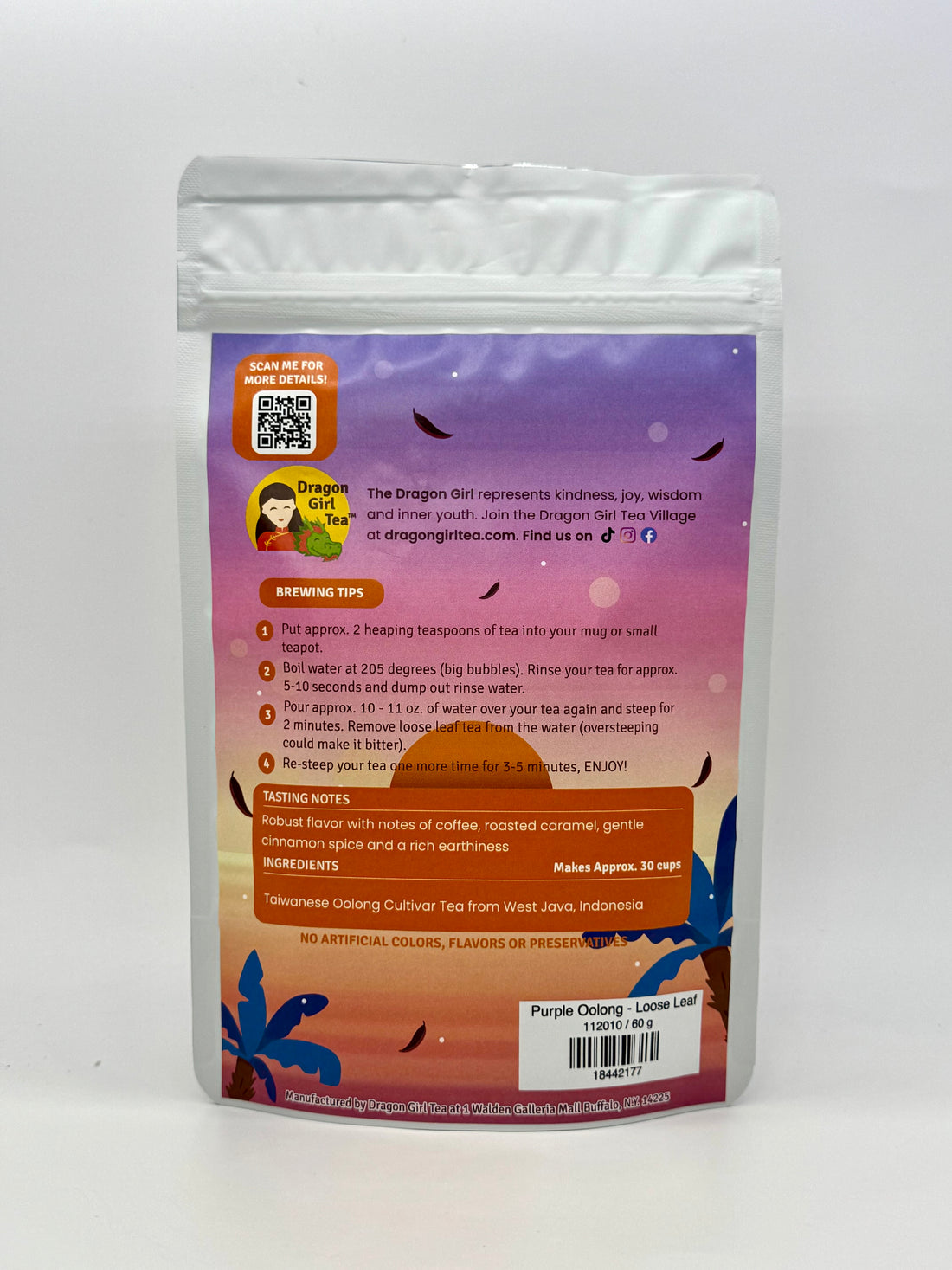 Purple Oolong - Loose Leaf