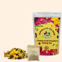 Passion Fruit Paradise Oolong Tea - Compostable Tea Bags