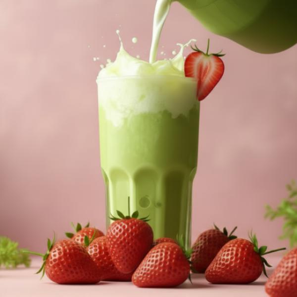 Strawberry Milkshake Matcha - Large Size 2025